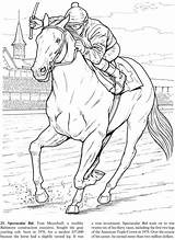 Coloring Pages Horse Dover Publications Race Horses Racehorses Sports Great Doverpublications Colouring Racing Sheets Welcome Winners Crown Other Book Triple sketch template