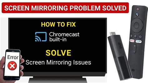 fix chromecast  screen mirroring chromecast  working problem youtube