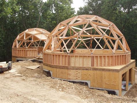 geodesic dome homecabin construction  diy projects forums