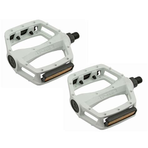 vp  alloy pedals  white bike pedals bicycle pedal  lowrider beach cruiser