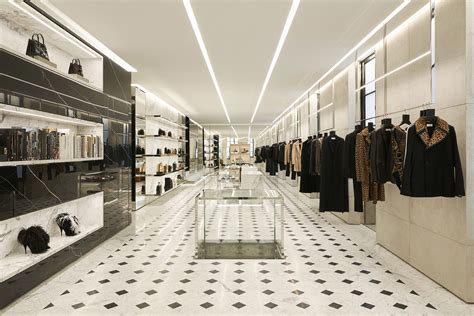 saint laurent saint laurent store store interior store design interior