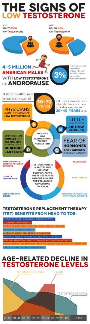 signs   testosterone infographic fitneass
