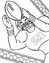 Sports Coloring Pages Print Printable Getcolorings Football Color sketch template