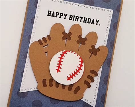 baseball birthday card sports birthday card sports birthday baseball