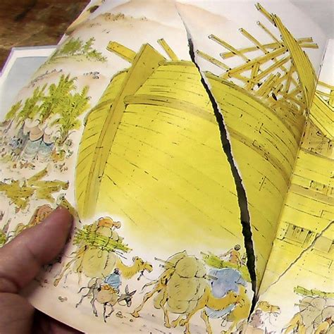 repair  torn page   book feltmagnet