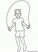 Jump Rope Corda Pular Jumprope Cliparts sketch template