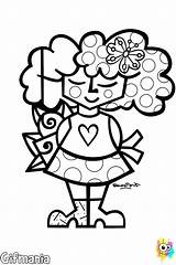 Britto Romero Coloring Pages Colouring Printable Arte Kids Pop Books Funky Color La Illustration Sheets Getdrawings Manière Projects Ecole ציעה sketch template