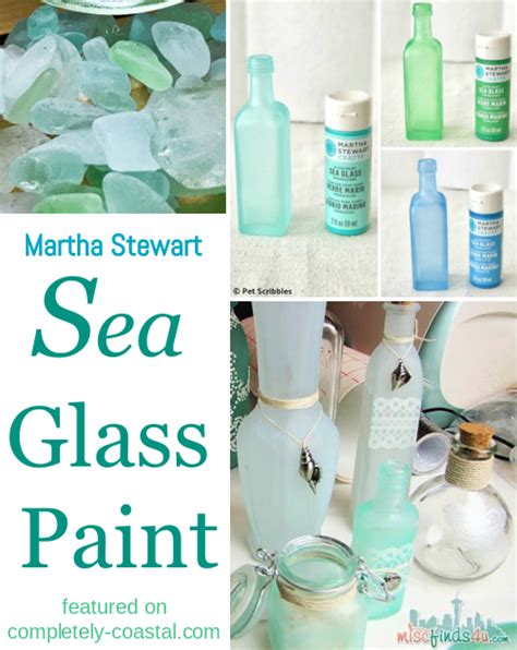 Sea Glass Paint Spray Or Brush To Give Bottles Vases
