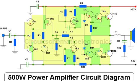 power amplifier  sc sa diy circuit