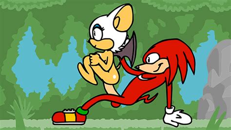 knuckles is spinning rouge on his enormous pinkish cigar as he wants to