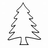 Tree Pine Outline Christmas Template Clipart Clip Coloring Templates Pages Printable Star Clipartbest Cliparts sketch template