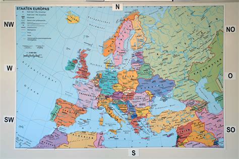europa politisch xxl puzzle magnetisch europa landkarten