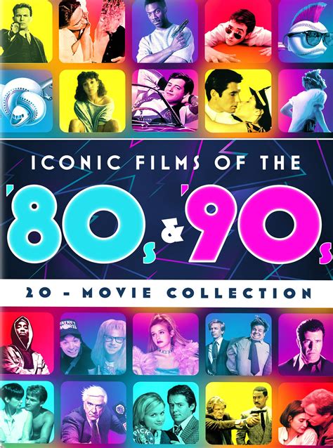 iconic movies of the 80s and 90s 20 movie collection [dvd] best buy
