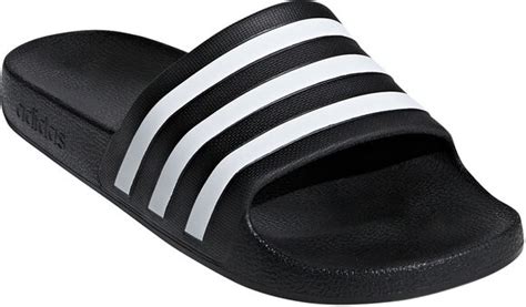 adidas adilette aqua slippers heren zwart intersportnl