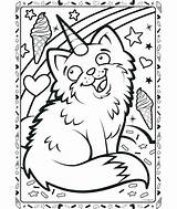 Coloring Pages Unicorn Cat Color Uni Into Unikitty Kitty Turn Crayola Creatures Convert Kids Alive Print Jane Future Colouring Printable sketch template