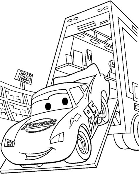 coloring pages flash mcqueen clip art library