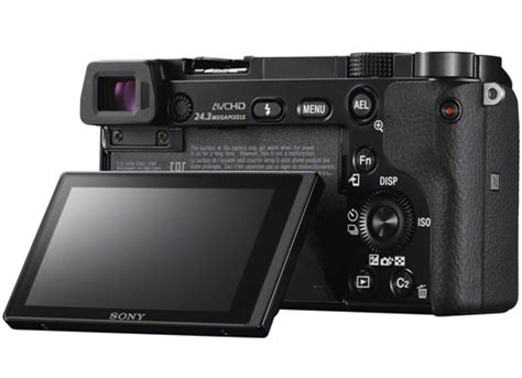 sony alpha ilce  compact aps  camera  built  viewfinder