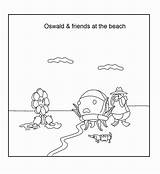 Oswald Coloring Octopus Pages Popular sketch template