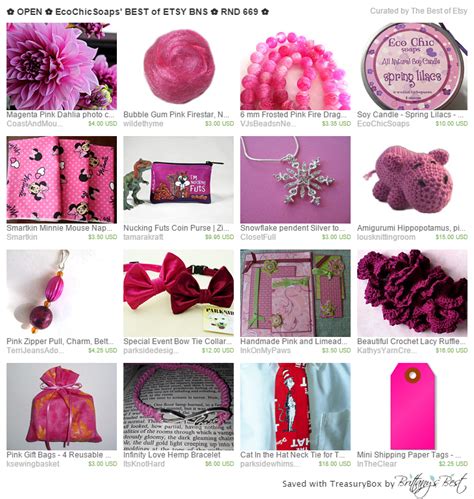 pink shopping pink etsy fashion