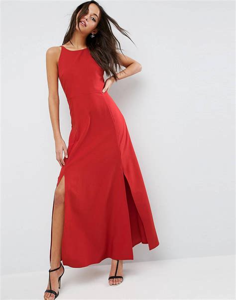 love   asos latest fashion clothes fashion red dress maxi