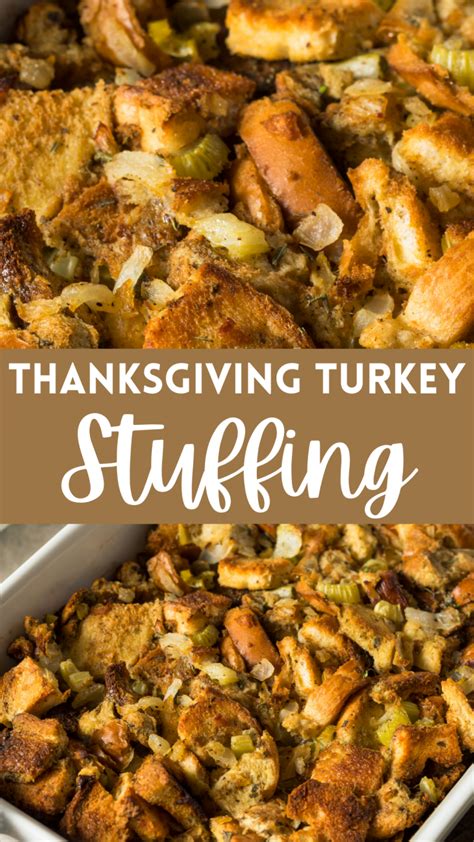 the best turkey stuffing recipe easy to make