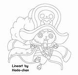 Chopper Piece Coloring Pages Deviantart Drawing Lineart Film Sekai Shinigami Oda Line Color sketch template