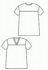 Jersey Coloring Football Blank Uniform Pattern Clipart Shirt Sewing Paper Cliparts Pages Popular Juniper Patterns Library Shirts sketch template