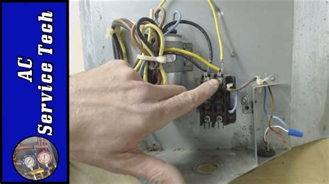 hvac condenser wiring diagram