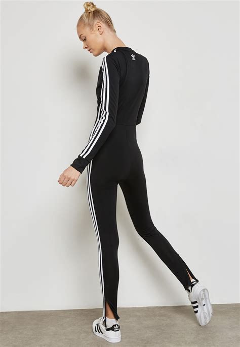 buy adidas originals black adicolor stage jumpsuit  women  mena worldwide