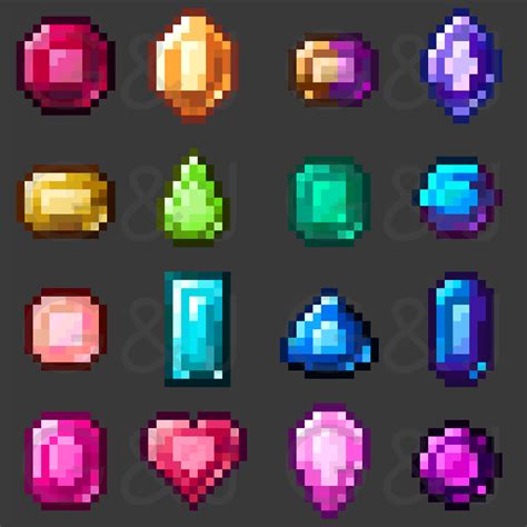 gems jewels  minecraft