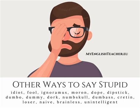 ways   stupid stupid synonyms myenglishteachereu blog