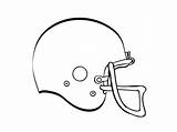 Football Helmet Coloring Choose Board Helmets College sketch template