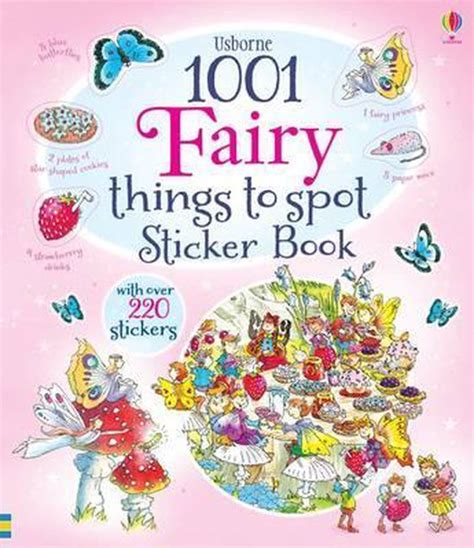1001 Fairy Things To Spot Sticker Book Gillian Doherty 9781409577607