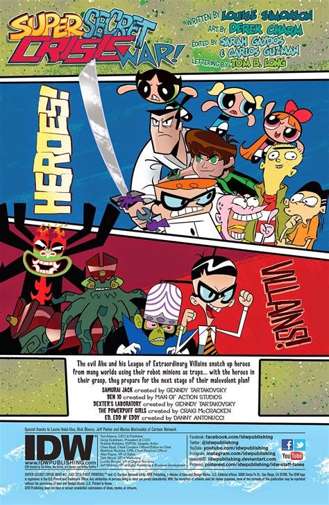 Cartoon Network Super Secret Crisis War Johnny Bravo 002 2014 Read