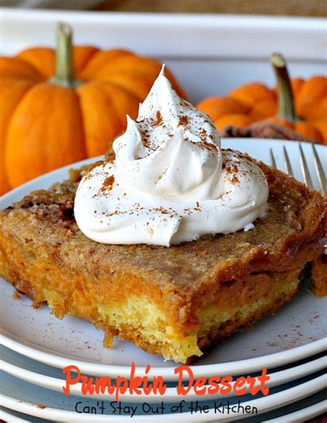 Pumpkin Dessert Can T Stay Out Of The Kitchen
