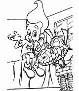 Jimmy Neutron Coloring Pages Children Kids Print Color Incredible sketch template
