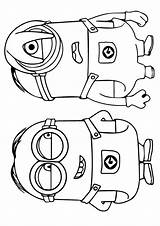 Despicable Coloring Pages sketch template