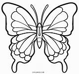 Coloring Pages Butterfly Butterflies Printable Kids sketch template