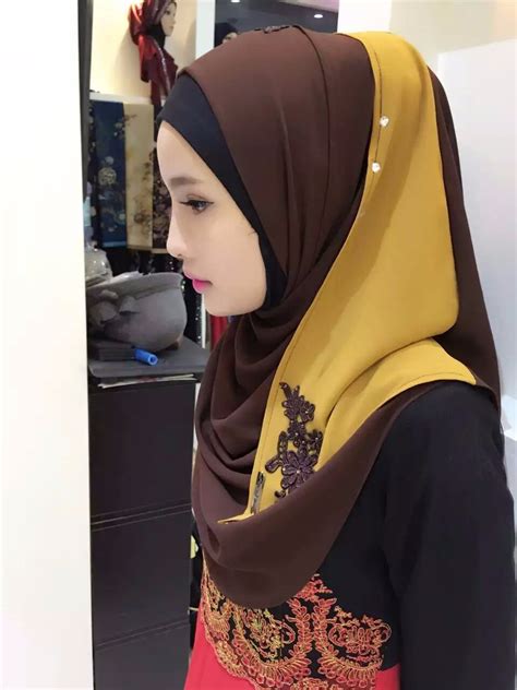 Popular Chiffon Hijab Arab Sex Many Color In Stock Buy