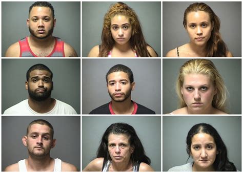9 Charged In Drug Bust Netting 90k In Oxy 4 Guns 3 Cars