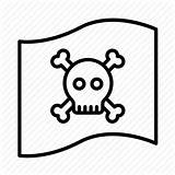 Pirate Flag Coloring Icon Pages Nautical Adventure Fantasy Tale Fairy Ship Preschool Getdrawings sketch template