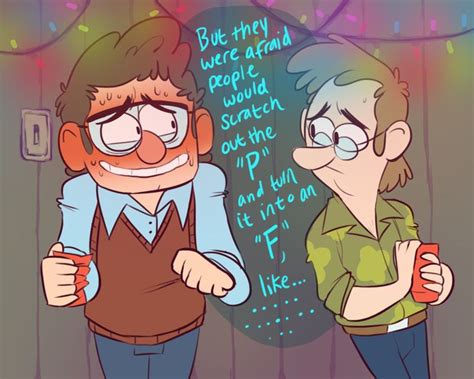 this one guy… soooo what if ford and fiddleford gravity falls