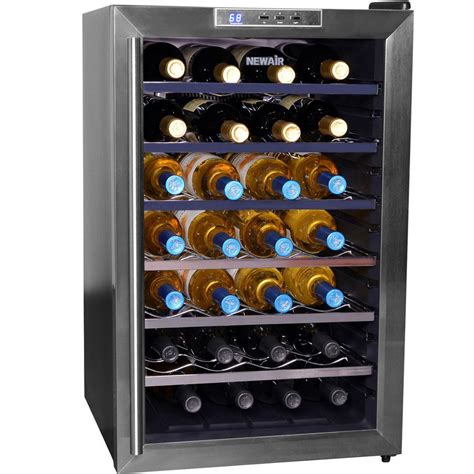 amazoncom newair aw   bottle thermoelectric wine cooler appliances