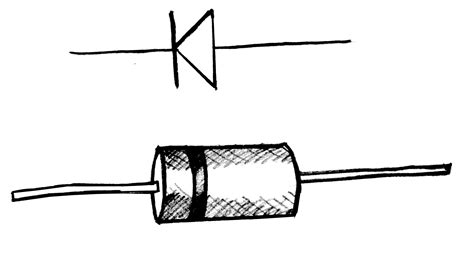circuit symbol  zener diode clipart