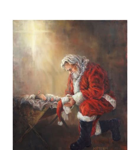 ed garvin what jesus think about santa claus