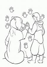 Brother Bear Coloring Pages Disney Book Print Kids Color Sheets Colouring Books Info Adult Coloriage Hellokids sketch template