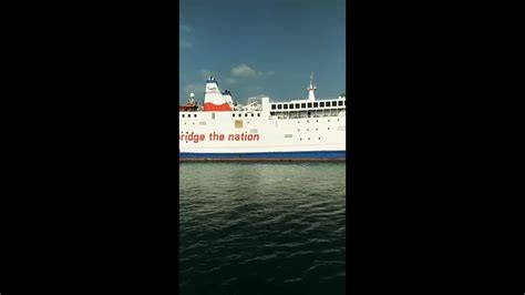 kapal penumpang di pelabuhan merak youtube