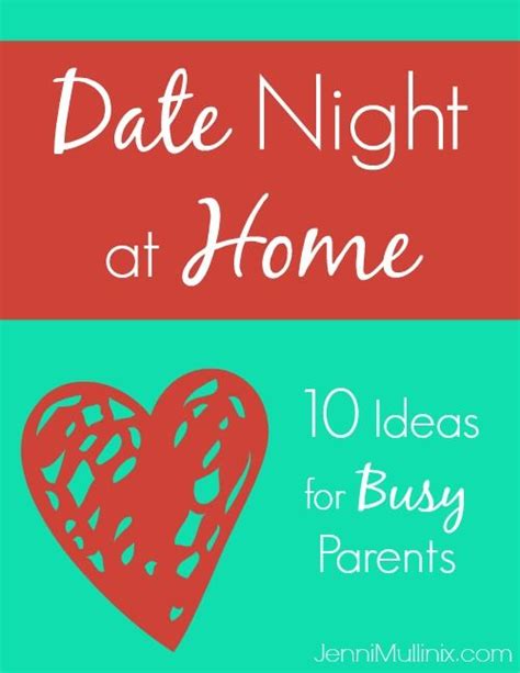 10 Creative Stay At Home Date Night Ideas Marriage
