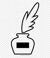 Quill Bendy Pinclipart Clipartkey Plumas Pngitem Freddy sketch template
