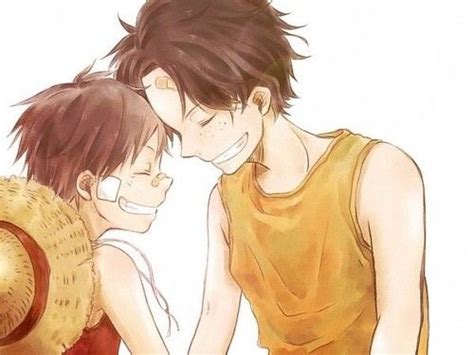 pin by 봉봉♥ on one piece one piece ace luffy and ace ace and luffy